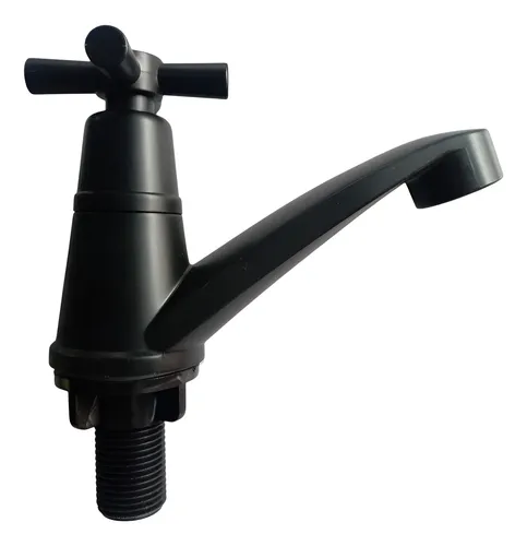 LLAVE LAVAMANOS CRUCETA NEGRA